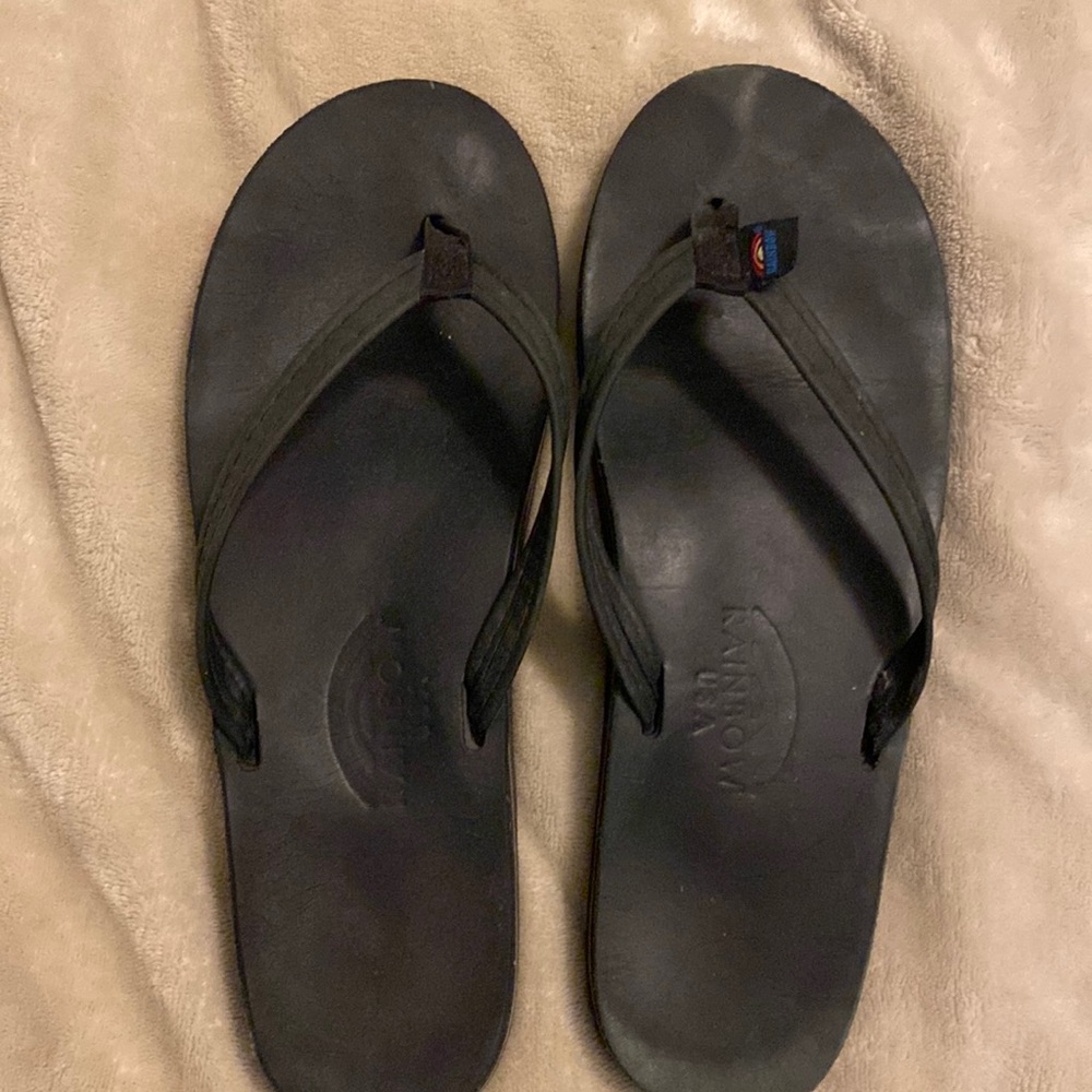 Black rainbow sandles